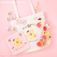 ポムポムプリン おともだちといちご マスコット ベーグル サンリオ