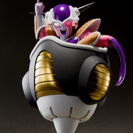 ドラゴンボール　フリーザ　フィギュア　リペイント　ジオラマ付き　鳥山明 ドラゴンボール」フリーザ（第一形態）＆フリーザポッド、鳥山明