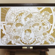 CLAMPキャラクター集結！“CLAMP画業30周年”イラストが絢爛豪華な切絵に