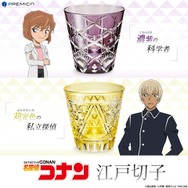 名探偵コナン」灰原哀と安室透をガラスのカットで表現！ 伝統工芸“江戸