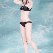 黒のビキニ姿で濡れた髪をかき上げる仕草で健康的な色気を放つ！jonsun