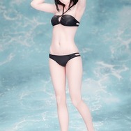 黒のビキニ姿で濡れた髪をかき上げる仕草で健康的な色気を放つ！jonsun