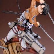 進撃の巨人」リヴァイの人気フィギュアが再登場 立体機動装置も細かく