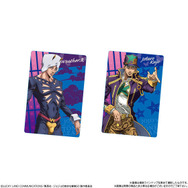 ジョジョ ストーンオーシャン」ウエハース登場！ 徐倫＆承太郎の描き