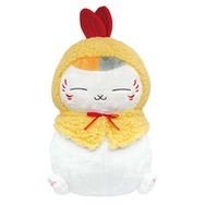 夏目友人帳　ニャンコ先生　ぬいぐるみ　ニヤリ　エビフライポンチョ　レア グッズ: 夏目友人帳 大きいぬいぐるみ ニャンコ先生（ニヤリ