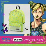 ジョジョ 第六部 ストーンオーシャン×OUTDOOR 空条承太郎 ウエストバッグ ジョジョ ストーンオーシャン」徐倫&承太郎モデルのバック