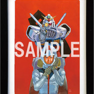 ガンダムthe origin 複製原画　安彦良和　ランバラル　グフ ガンダムthe origin 複製原画 安彦良和 ランバラル グフ