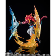 ドラゴンボール - ドッカンバトル7周年×フィギュアーツ［超激戦]コラボ 超サイヤ人4ゴジータ ドラゴンボール」超サイヤ人4ゴジータがフィギュア化
