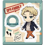 SPY×FAMILY」缶バッジ＆アクスタ登場！ “フッ”とした表情やお出かけ姿