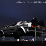 デロリアン 浮遊モデル BTTF ほぼ新品 This is heavy！」 磁力で浮くデロリアンとホバーボードの