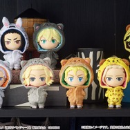 東リベ」マイキーたちが動物に？フィギュア×ぬいぐるみの“HOODIEFiGU