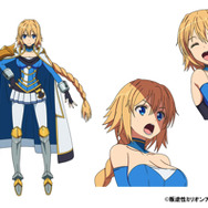10月放送開始TVアニメ『叛逆性ミリオンアーサー』アーサー＆サポート