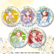 映画「五等分の花嫁」一花や二乃たちがウエディングドレス姿に