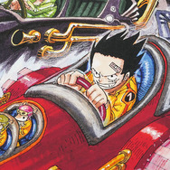 ワンピース」ルフィたちが“走る”カラープリント作品が登場