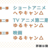 Tv アニメ ゆるキャン 続編製作決定を 秘密結社ブランケット入団説明会 で発表 2枚目の写真 画像 超 アニメディア
