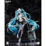 フィギュア　ツインテール　観賞用 たなびくツインテール＆メタリックなロングブーツがクール！初