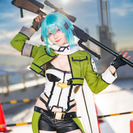 コスプレ】「SAO」シノンが屋上から狙い撃ち！注目レイヤー・はるか