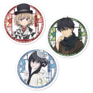 虚構推理　アニメキャラクター缶バッジ6個セット 虚構推理 アニメキャラクター缶バッジ6個セット