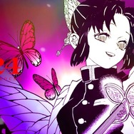 鬼滅の刃 胡蝶しのぶ(画像2枚分) 鬼滅の刃 胡蝶しのぶ(画像2枚分) 鬼滅の刃 胡蝶しのぶ 2160×3840