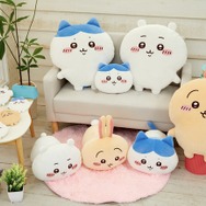 ちいかわ グッズ まとめ売り ぬいぐるみ マスコット ちいかわ」ハチワレ、うさぎたちがBIGクッション、ぬいぐるみに