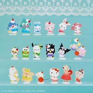 サンリオ 推しカラー6個セット サンリオ」シナモン、クロミ、ハンギョドン…“推し色”のクリームソーダ