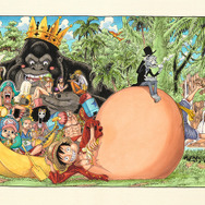 ワンピース」“動物×麦わらの一味”の新作マンガアート登場！「集英社