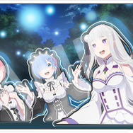 エミリア＆ラム＆レムが夜の森を探索♪「リゼロ」新作公式ゲーム
