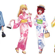 推しの子】アクア＆B小町の“浴衣姿”を描き下ろし！ 新グッズ登場の「夏  