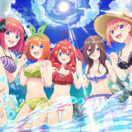 アニメキャラクター 水着イラスト 五等分の花嫁∽」五つ子の水着姿が眩しいっ！ Blu-ray＆DVDジャケット