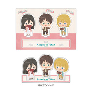 進撃の巨人 ポップアップ POPUP アクリルスタンド リヴァイ　エレン Amazon.co.jp: 進撃巨人 ポップアップストア アクリルスタンド