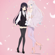 藤原ここあ「いぬぼく」×夏アニメ「まほあく」コラボビジュ公開