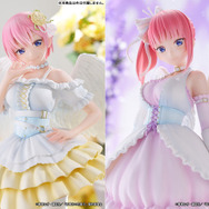 五等分の花嫁」中野一花＆二乃が天使に!? 新たな装いのフィギュア“天使