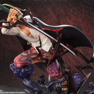 ワンピース」シャンクスが“神避”を放つ姿を立体化！ 愛刀グリフォンを