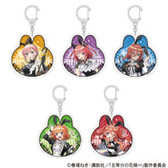 五等分の花嫁∽」二乃、三玖、四葉のモノクロバニードレスが