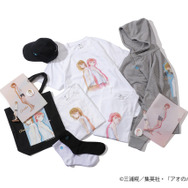 アオのハコ ZOZOTOWN 千夏 アオのハコ」千夏と雛の涼しげなイラストがかわいい♪ ZOZOTOWN