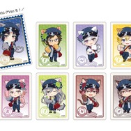 アイドリッシュセブン ステッカー 9th Anniversary 16種セット アイナナ」IDOLiSH7、TRIGGER、Re:vale、ŹOOĻが郵便屋さんになっ