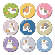 【11.10までのお値下げ】夏目友人帳　ニャンコ先生　缶バッジ　4点セット 夏目友人帳」ニャンコ先生が和菓子にヒャッホーイ！ ロンTや