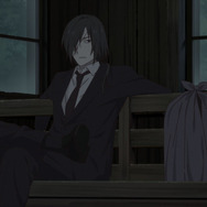 秋アニメ「夏目友人帳 漆」的場（CV諏訪部順一）の右目をねらう妖が