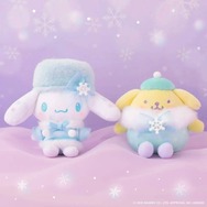 サンリオ」シナモン、クロミ、マイメロたちがふわふわの冬衣装にお