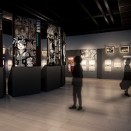 ヒロアカ」原画展、等身大“黒デク”フィギュアや直筆原稿も…展示エリア