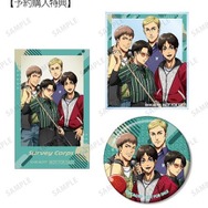 進撃の巨人」エレン、ジャン、エルヴィン、リヴァイがレトロ風