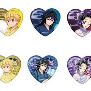 鬼滅の刃 namco デジタルミニゲーム B賞 ハート缶バッジ 胡蝶しのぶ