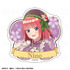 「五等分の花嫁＊　ダイカットステッカー【中野二乃】和パフェドレスver.」（C）春場ねぎ・講談社／「五等分の花嫁＊」製作委員会