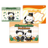 Happyくじ「Sanrio characters Halloween 2025」ジッパーバックSET賞　あひるのペックル、ポチャッコ（C）2025 SANRIO CO., LTD. APPROVAL NO. E25080701