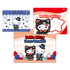 Happyくじ「Sanrio characters Halloween 2025」ジッパーバックSET賞　ハローキティ、ディアダニエル（C）2025 SANRIO CO., LTD. APPROVAL NO. E25080701