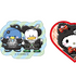 Happyくじ「Sanrio characters Halloween 2025」ステッカーSET賞（C）2025 SANRIO CO., LTD. APPROVAL NO. E25080701