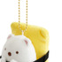 「すみっコすし おすしぶらさげぬいぐるみ しろくま」（C）2025 SAN-X CO., LTD. ALL RIGHTS RESERVED.
