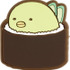 「すみっコすし おすしマグネット ぺんぎん？」（C）2025 SAN-X CO., LTD. ALL RIGHTS RESERVED.