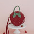 Maison de FLEUR × いちご新聞「いちごショルダーバッグ」（C）’25 SANRIO CO., LTD. APPR. NO. L656005