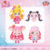 『映画キミとアイドルプリキュア♪ 』コロっとまんまる プリフェイスぬいぐるみ～キュアアイドル・メロロン・キュアワンダフル・キュアプリズム～（C）2025 映画キミとアイドルプリキュア♪製作委員会（C）Bandai Namco Experience Inc.